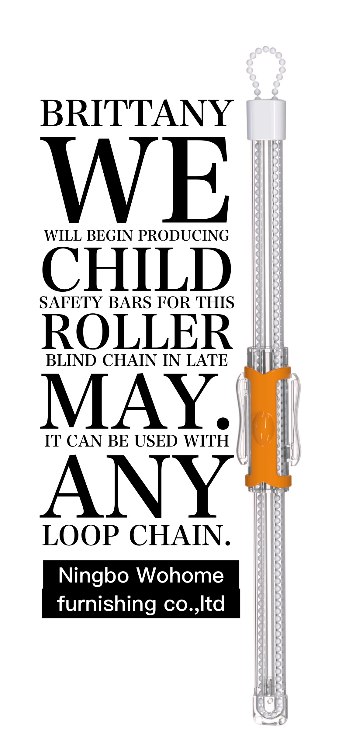 WB-CS19 bead chain safety auxiciary device